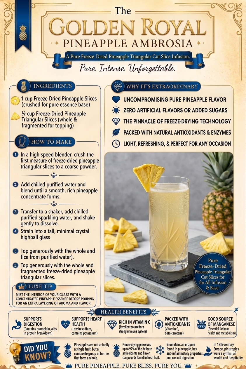 The Golden Royal Pineapple Ambrosia