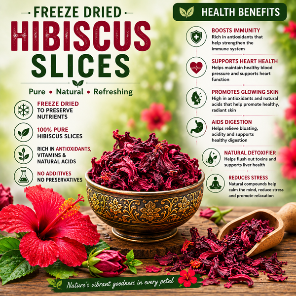 Dried Hibiscus  Flowers
