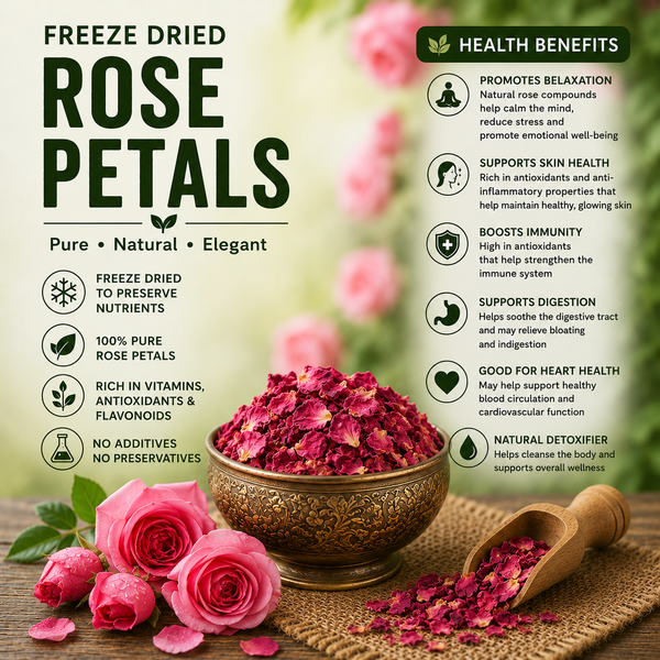 Dried Rose Flowers