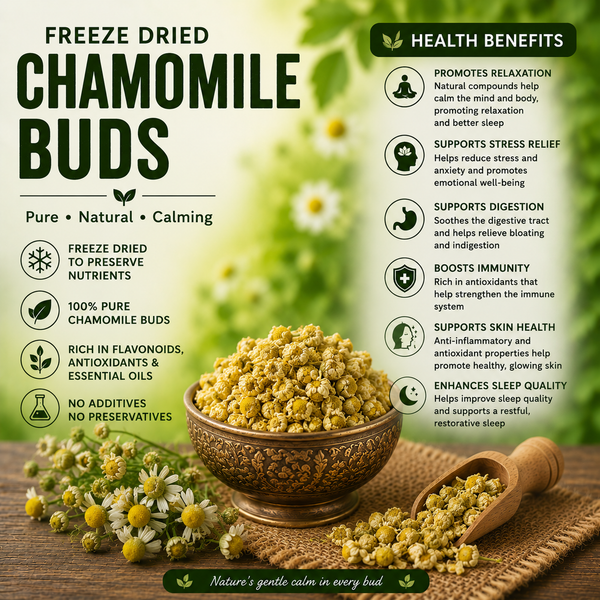 Dried Chamomile Buds