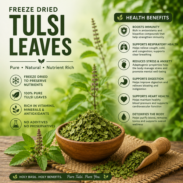 Dried Tulsi Leaves