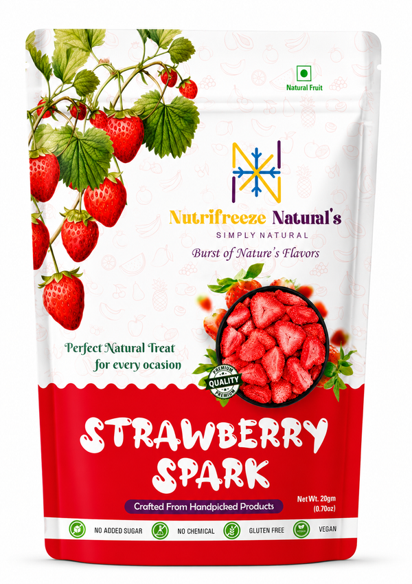 Strawberry Spark - Premium Dired Chips