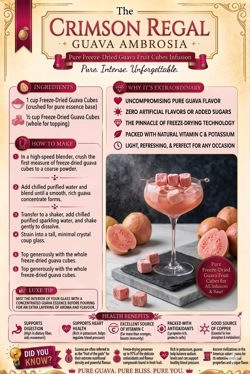 The Crimson Regalia Guava Ambrosia