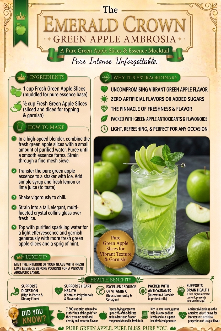 The Emerald Crown Green Apple Ambrosia