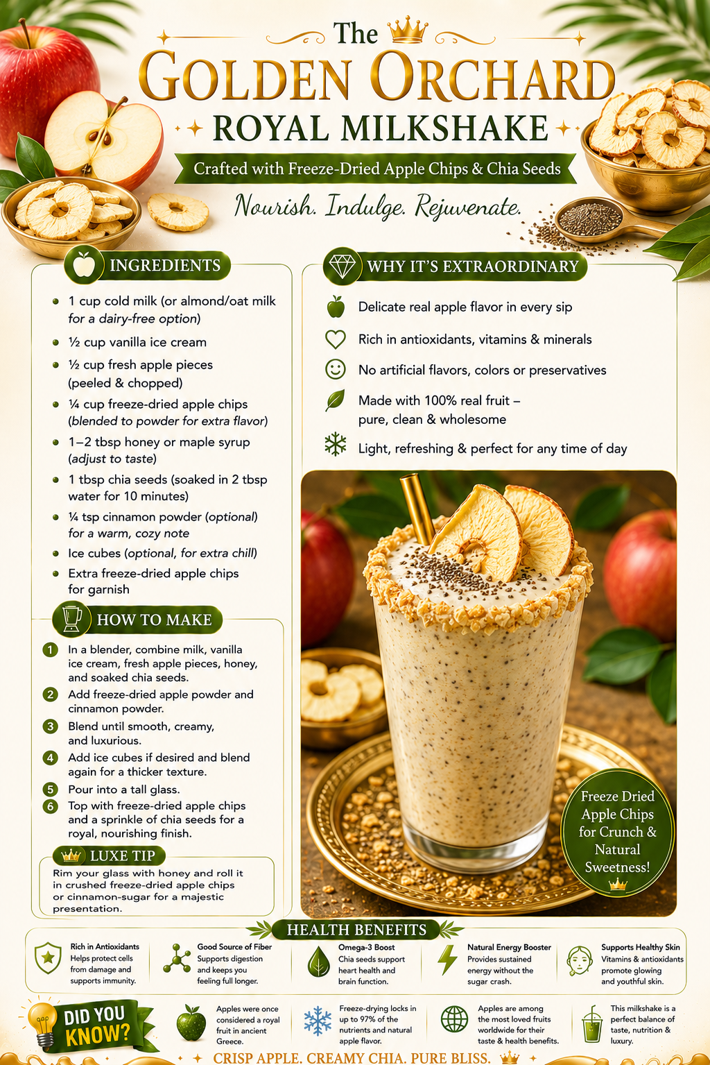 Milkshake Recipes
