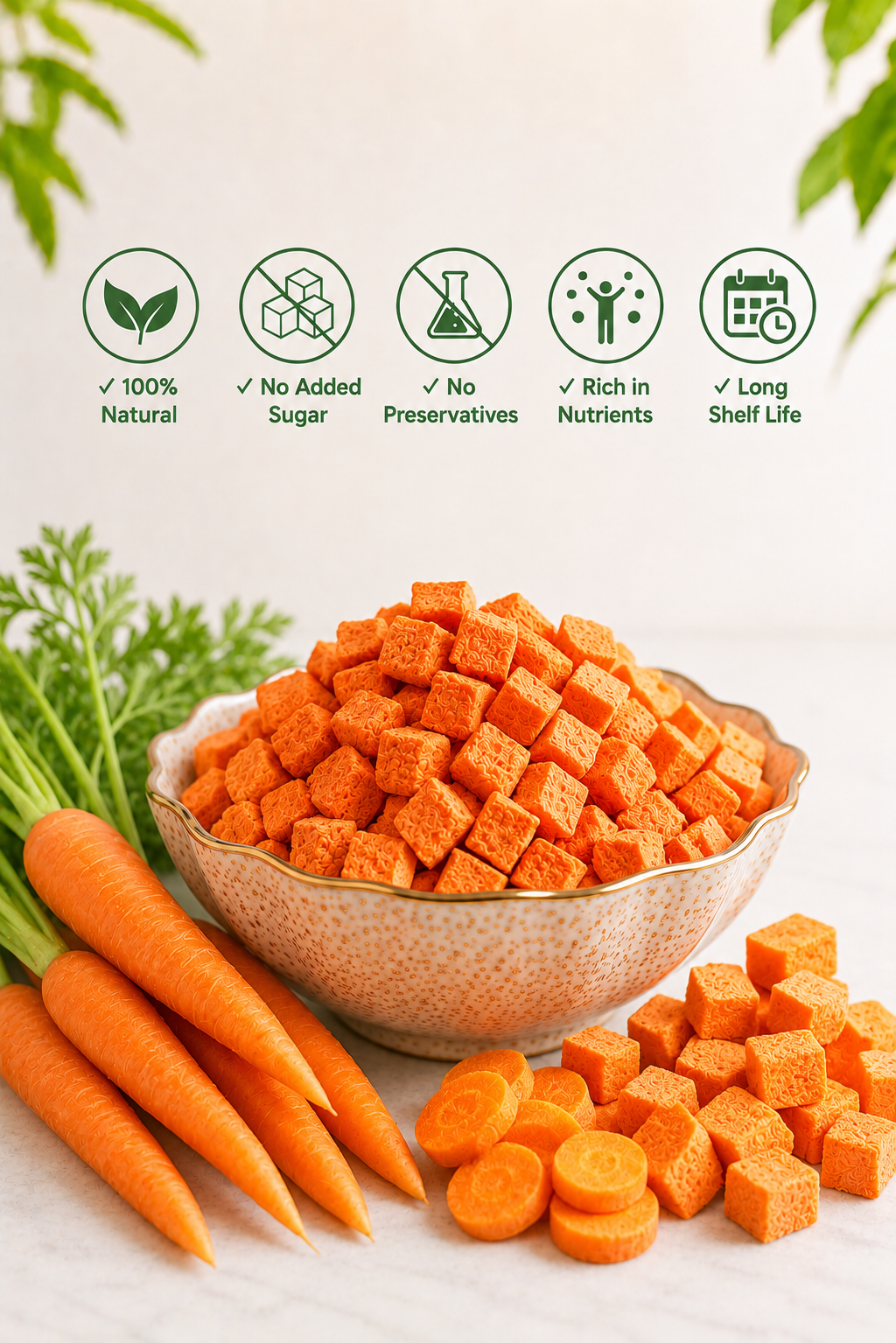 Dried Carrot