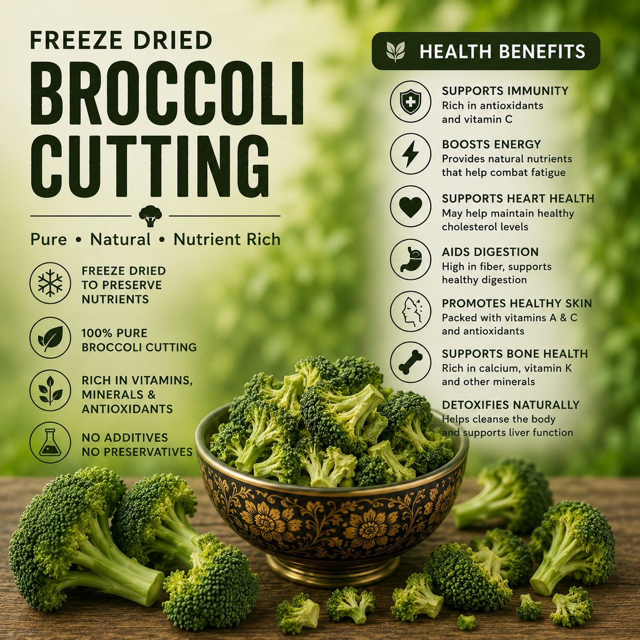 Dried Broccoli