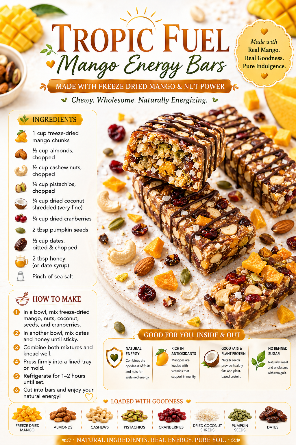 Mango Energy Bars