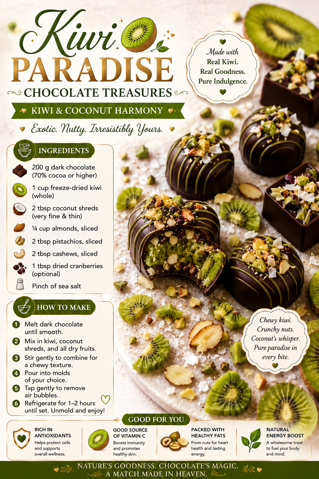 Kiwi Paradise Chocolate Treasure