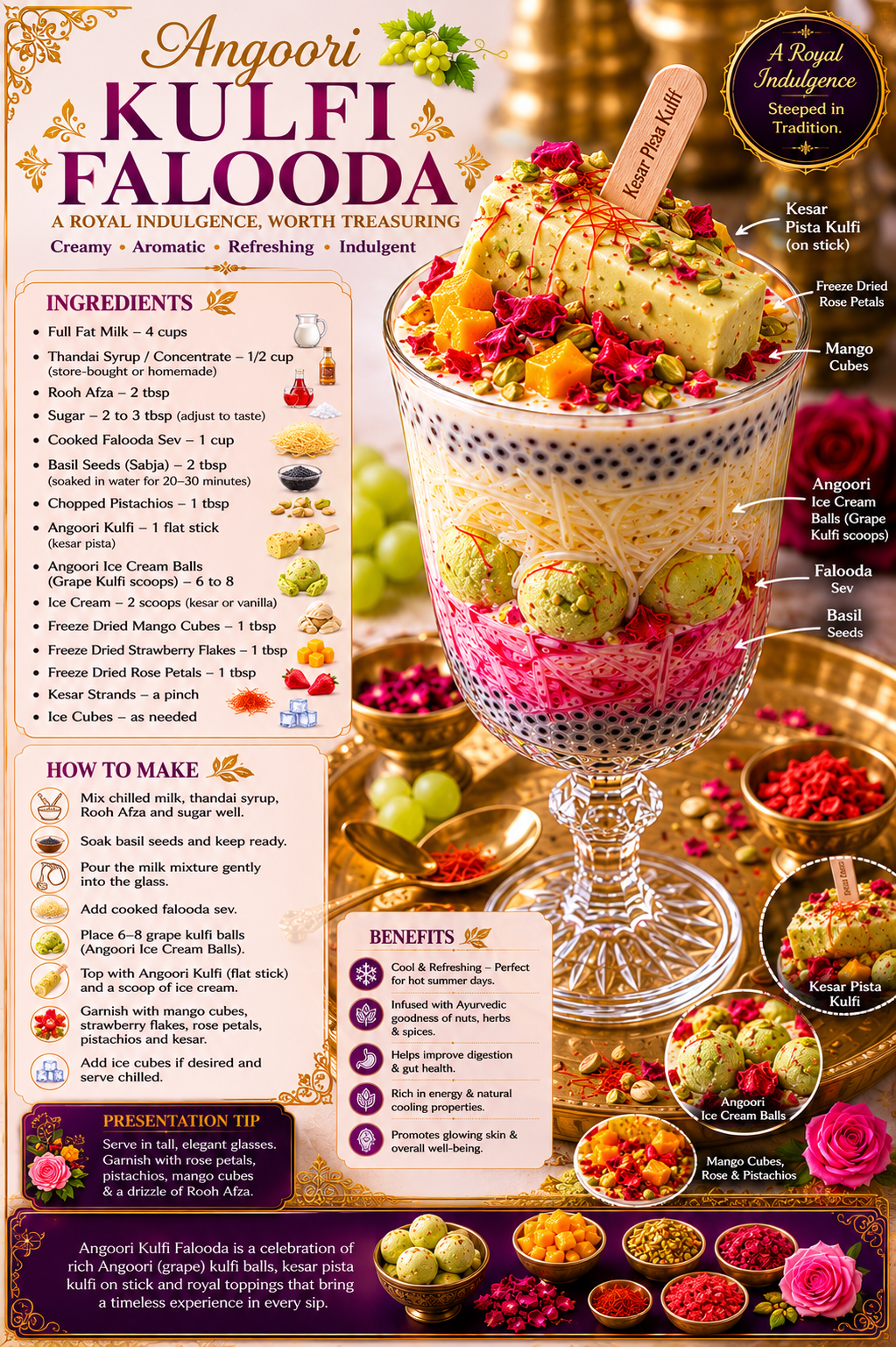 Angoori Kulfi Falooda