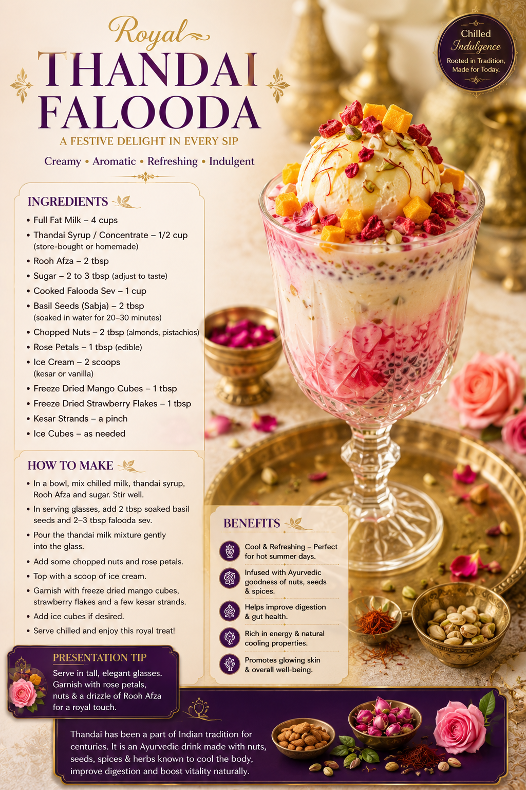 Royal Thandai Falooda