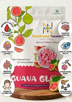 Pink Guava - Premium Dried Guava Fruit Cubes