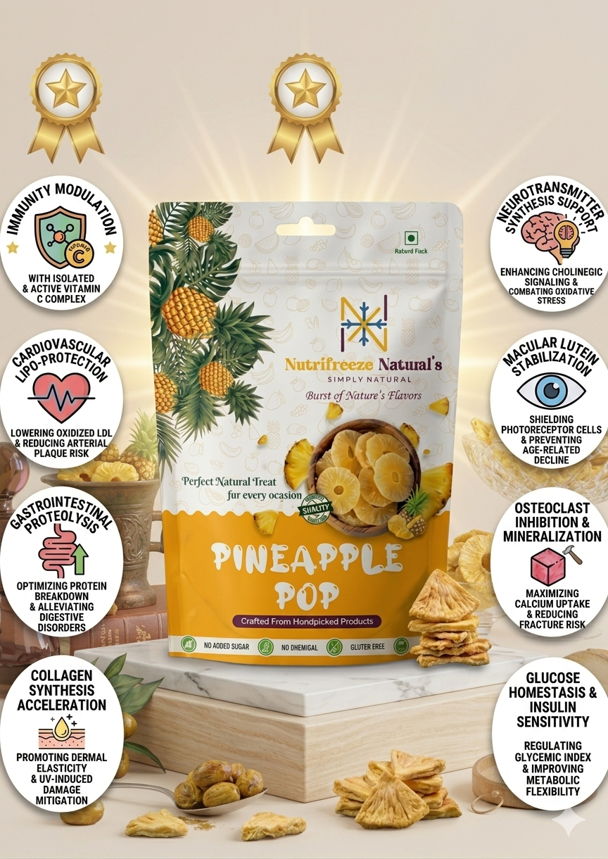 Pineapple Pop - Premium Dried Pineapple Slices
