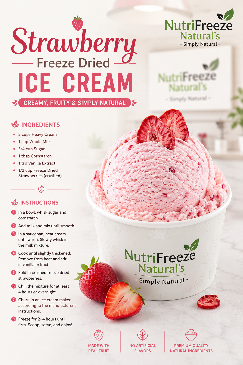 Strawberry Ice Cream