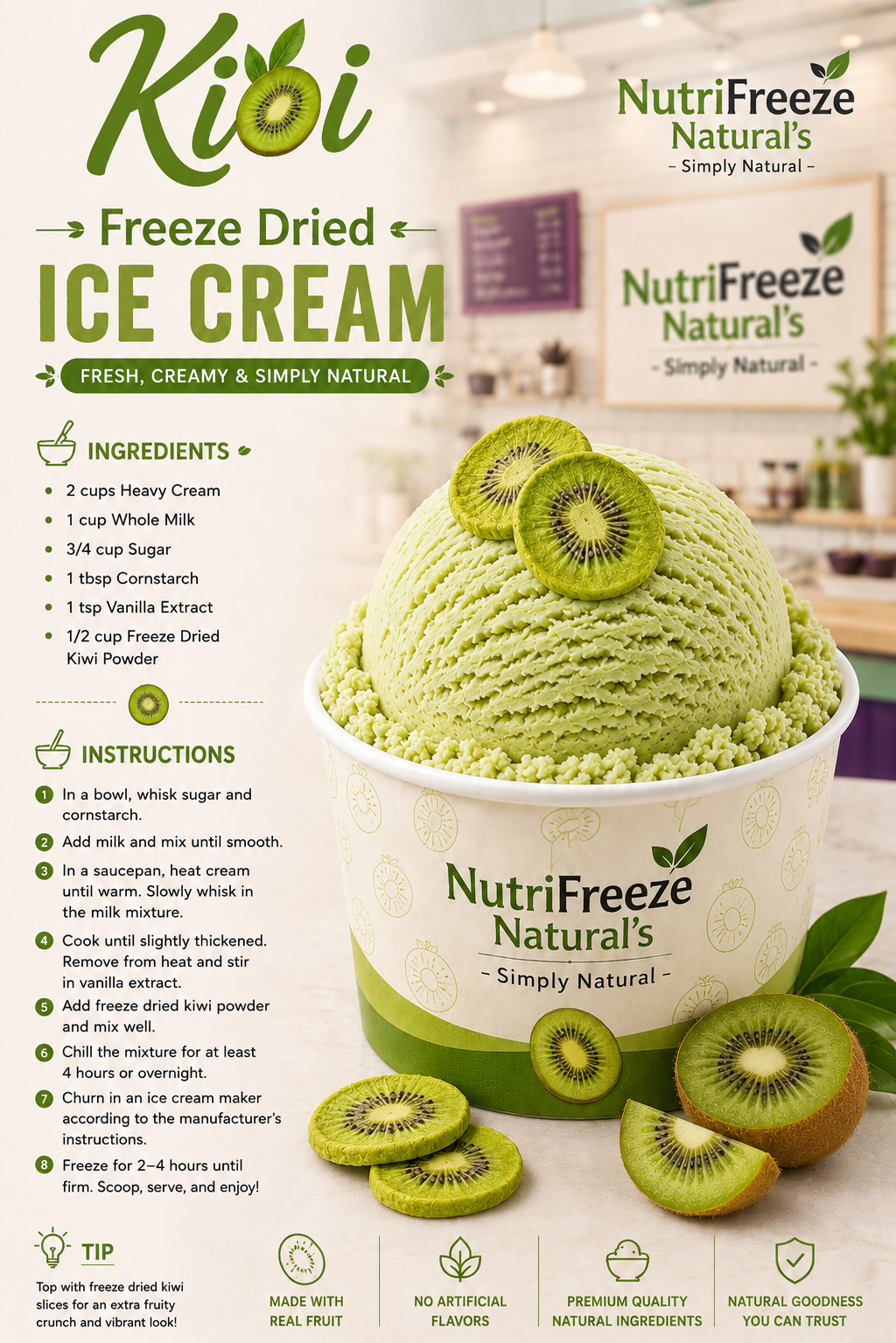 Kiwi Ice Cream