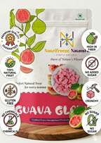 Pink Guava - Premium Dried Guava Fruit Cubes