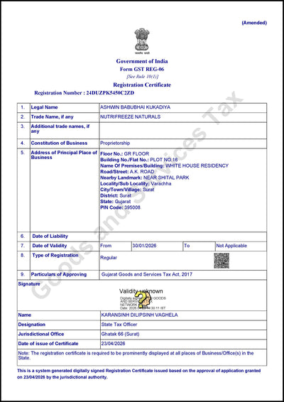 GST Certificate