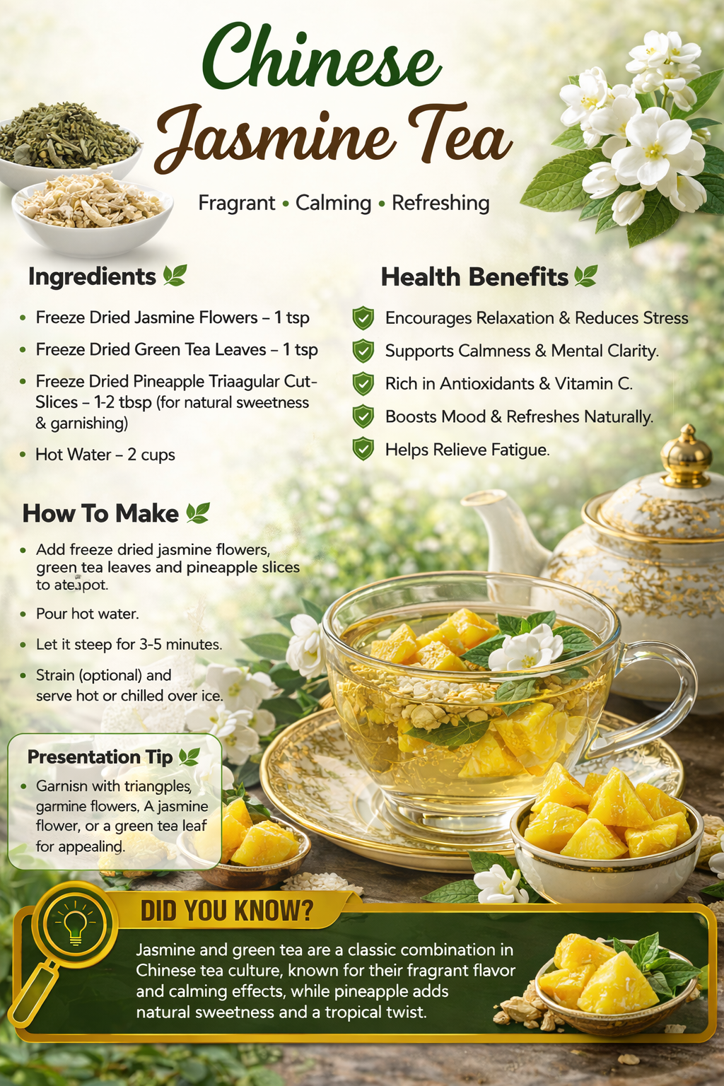 Chinese Jasmine Tea