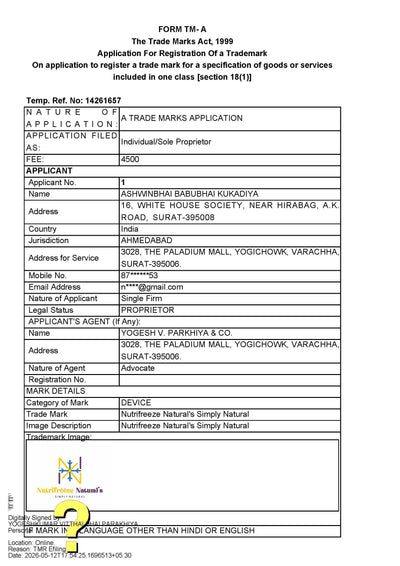 Trademark Certificate