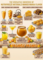 Mango Mania -Premium Dried Mango Cubes