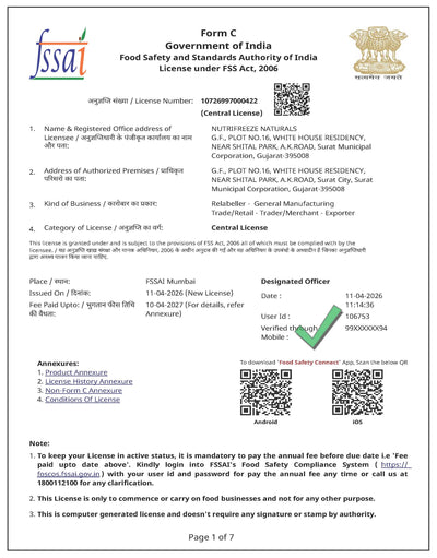 FSSAI License